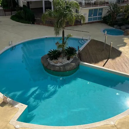 Апартаменты Bonito Piso En Con Piscina Y Parking Av-66 Росас